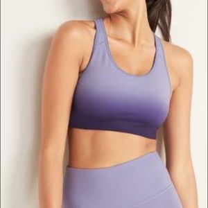 💜 NWOT Old Navy Ombré Sports Bra
